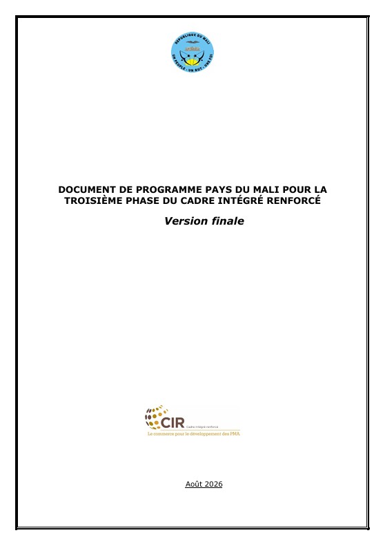 Mali Country Programme Document