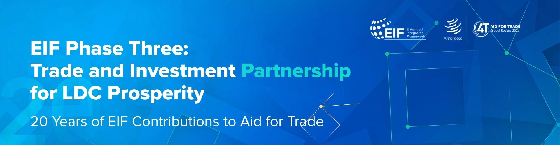 EIF at the Aid for Trade Global Review 2026